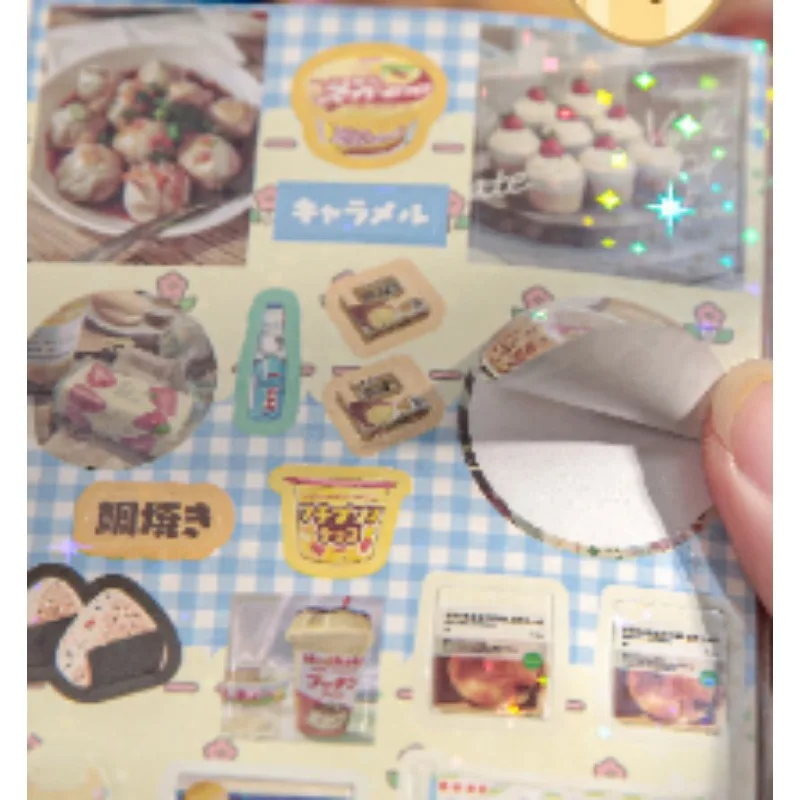 Książka z naklejkami w stylu retro z japońskimi krajobrazami, brokatowe naklejki dla dzieci, zabawka, rękodzieło, papierowe materiały, klasyczne zabawki, naklejki, 30 arkuszy