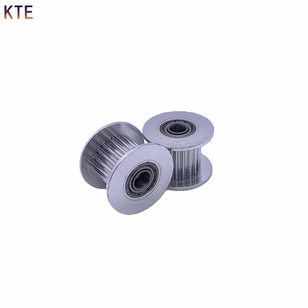 3D Printer Accessories 15T 16T 18T 20T 22 Teeth HTD 3M Idler Pulley Bore 3mm-10mm Belt Width 6/10/15mm H-Type HTD 3M Idler Wheel