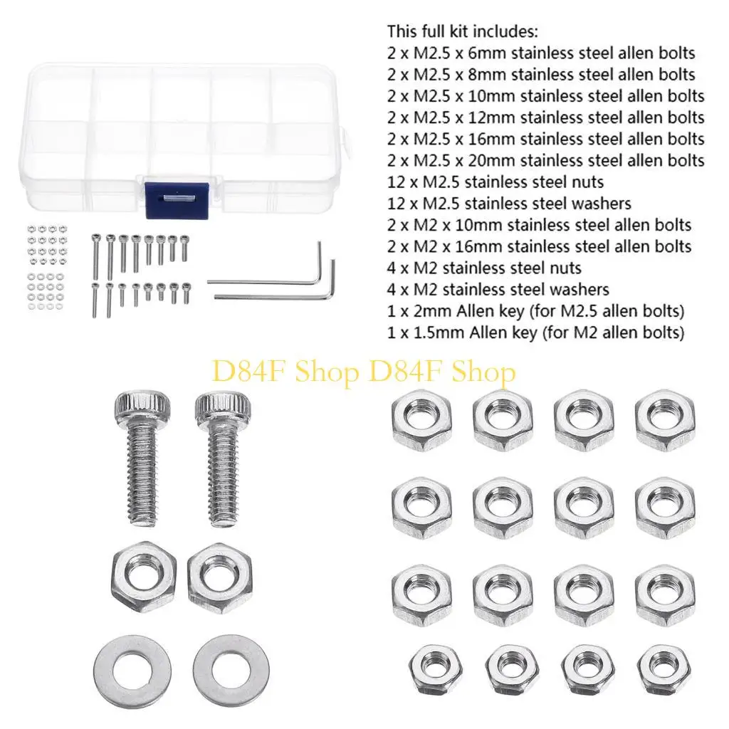 

D84F 50pcs Универсальный вращение набор