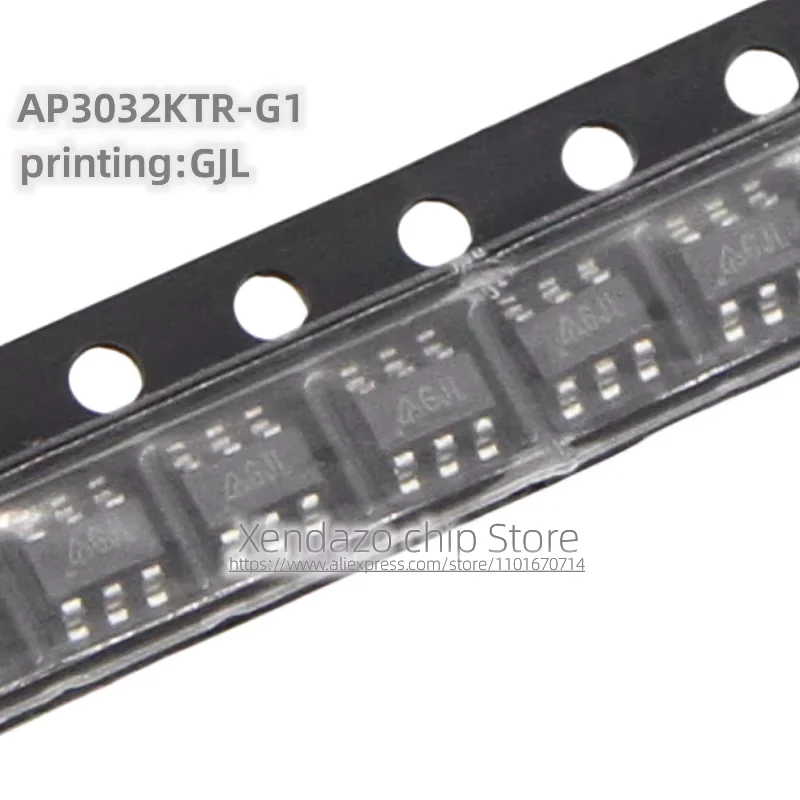 10pcs/lot AP3032KTR-G1 AP3032KTR Silk screen printing GJL SOT23-6 package Original genuine Driver chip