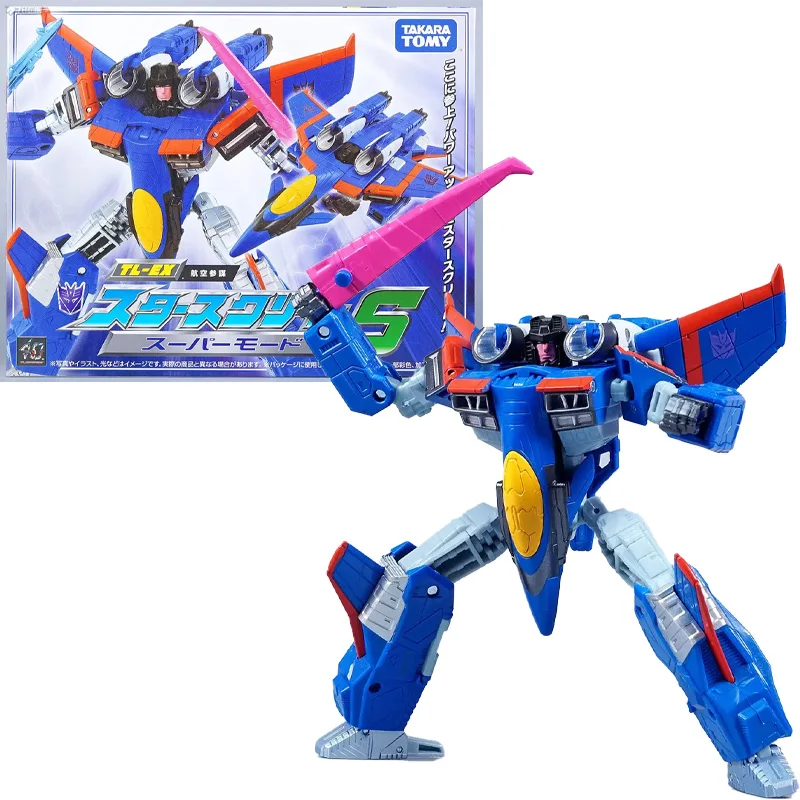 [in-stock] Takara Tomy Generations Legacy TL-EX Starscream Super Mode  Action Figures Anime Gift Birthday Present