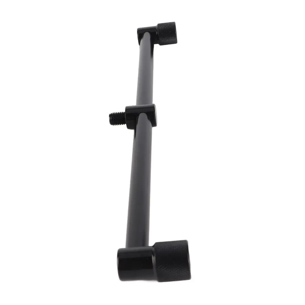 

Aluminum Alloy Fishing Rod Buzz Bar 20/25/30cm Lightweight Fishing Rod Holder Black 2 Head Fishing Crossbar Bracket Carp Fishing