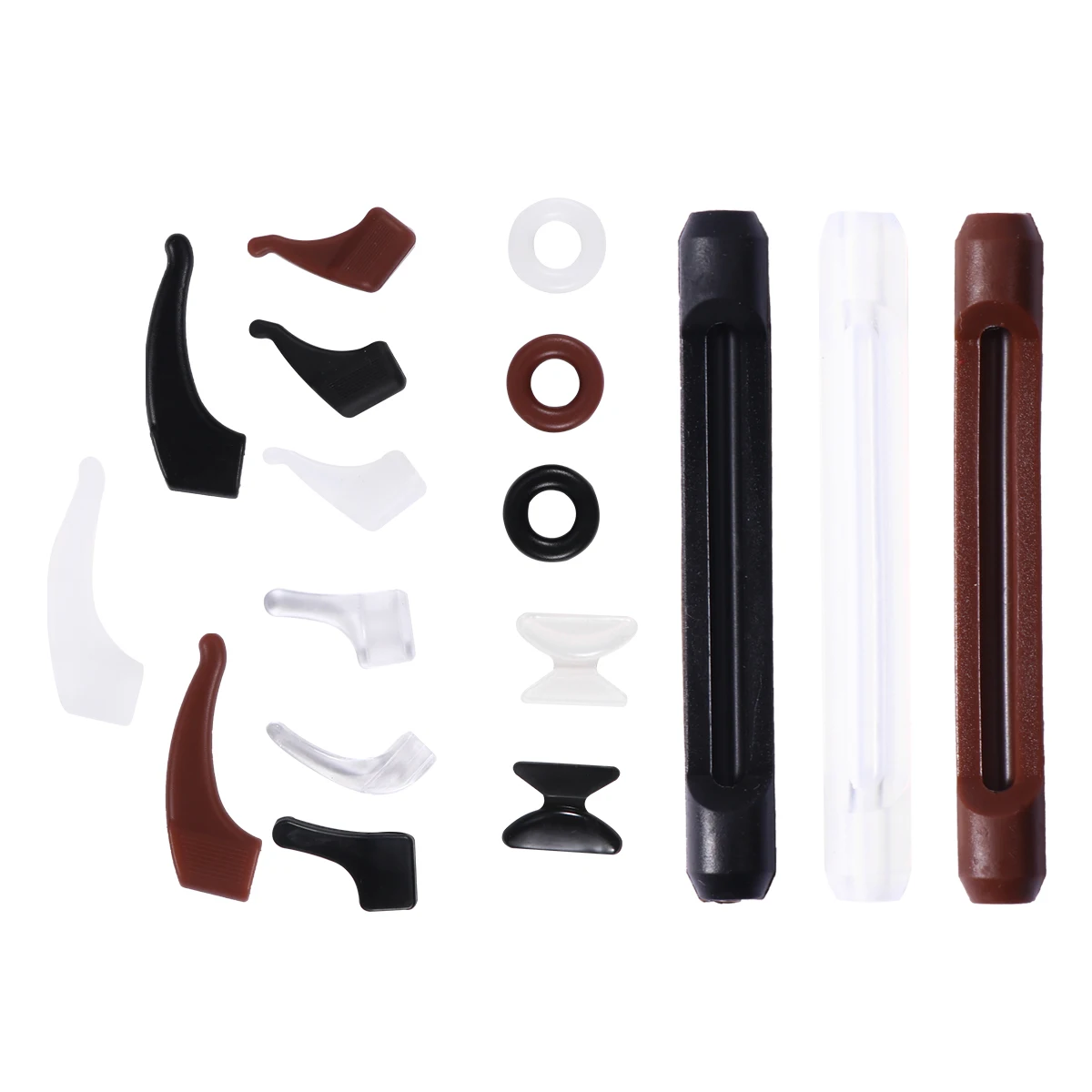 

Glasses Leg Sets Non slip Silicone Sleeve Round Sunglasses Ear Hook Kit Adjust Comfortable Anti sweat Lightweight Eyewear