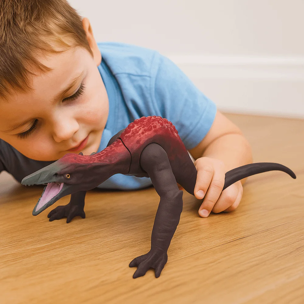 

Vinyl Skullcrawler Movable Action Figure Statue Collectible Realistic Goanna Model Toy Ornament Crafts