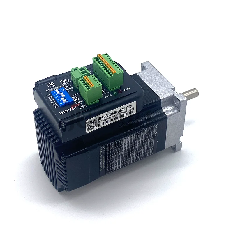 Jucaili Printer Carriage Servo Motor 57 for XP600 Print Head Integrated AC 100W High Speed 3000RPM 36V IHSV57-30-10-36-01-T-33