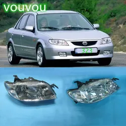 Car body parts BL4D-51-040 head lamp assembly for Mazda 323 family protege BJ 1998-2006