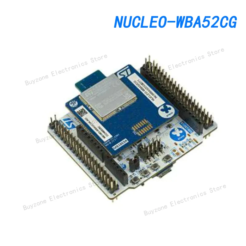 

NUCLEO-WBA52CG RF Development Tools STM32 Nucleo-64 development board with STM32WBA52CG MCU