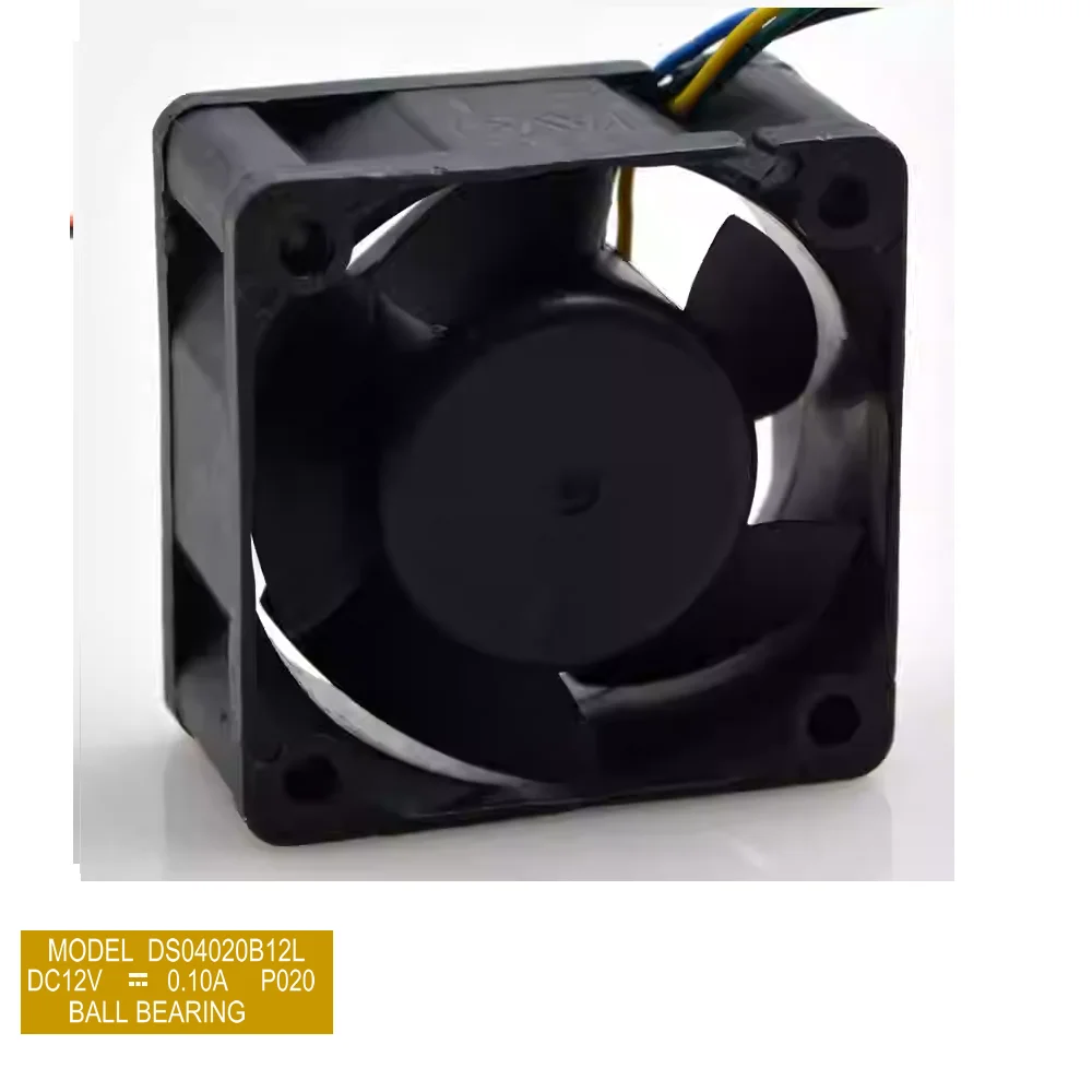 DS04020B12L DC12V 0.10A 40*40*20MM 4CM dual ball cooling fan DS04020B12U DS04020B12H