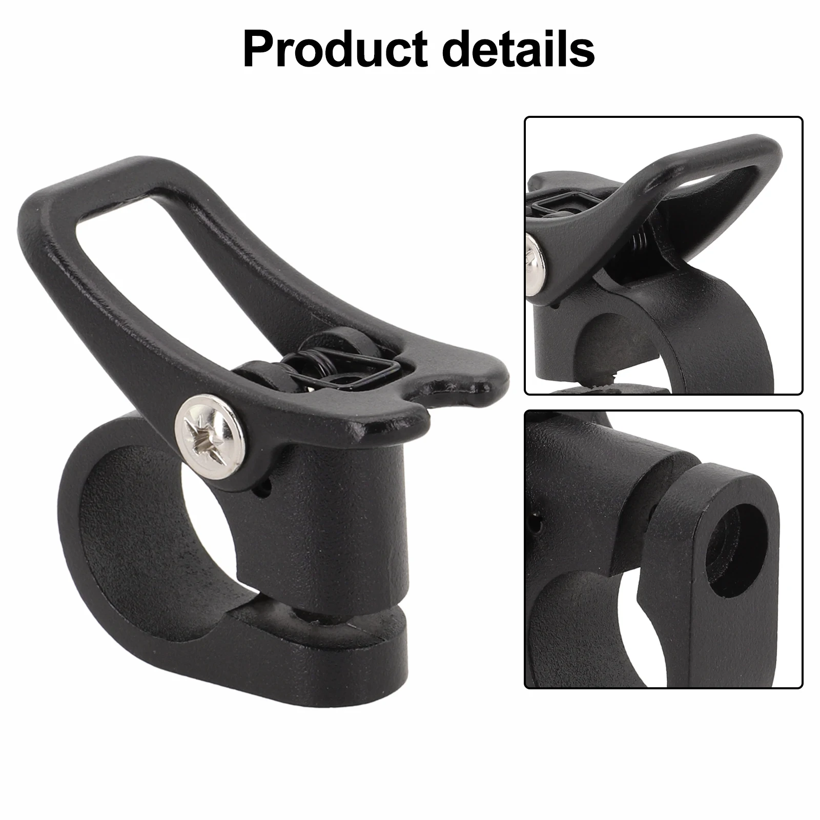 Practical Addition Daily Commute Electric Scooter Hook 8.5 Inch Hook Folding Design Hands-free Riding High-quality Material