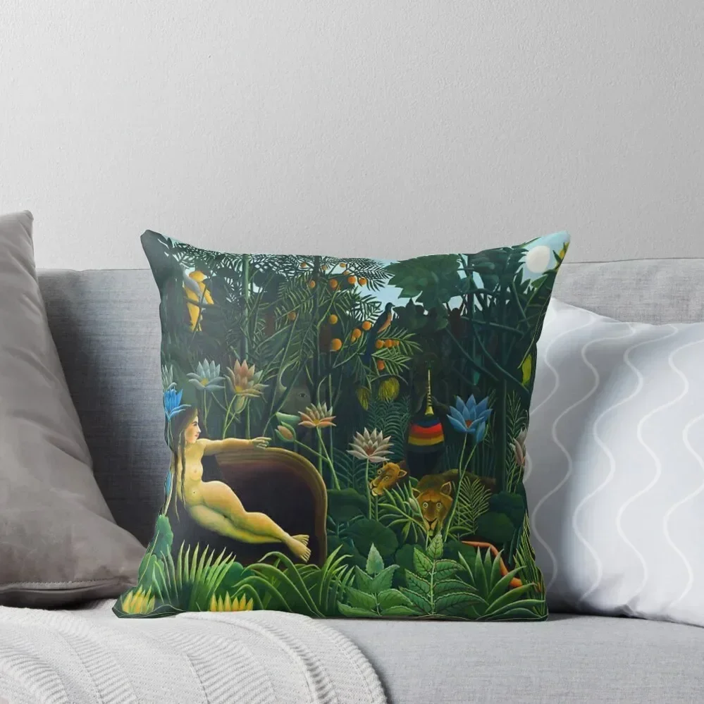 Henri Rousseau - the dream Throw Pillow Christmas Covers pillow pillowcase christmas cushions covers covers for pillows pillow