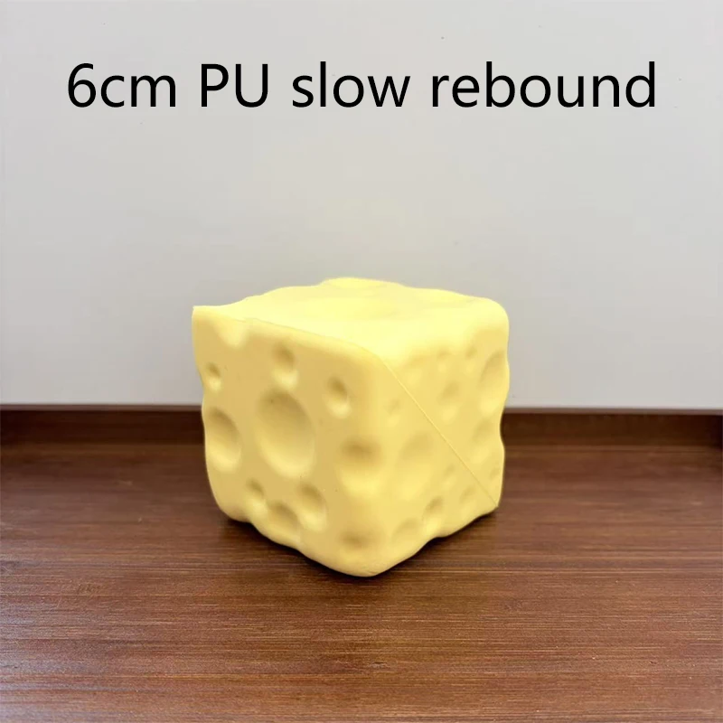 Weicher, Quetschbarer Butter-Stick Fidget-Spielzeug zur Stresslinderung, Langsam Aufsteigendes Squeeze-Spielzeug zur Angstlinderung, Entspannungsgeschenke für Erwachsene