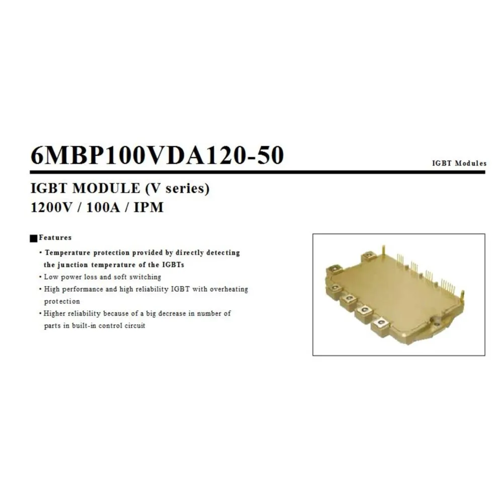 6MBP100VDA120-50 NEW MODULE