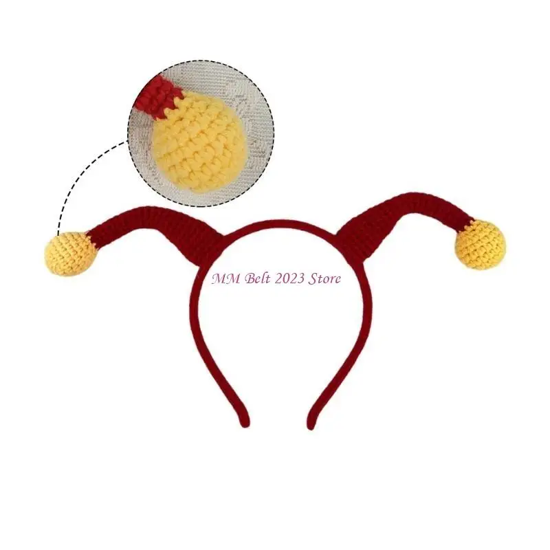 

49ME Multifunctional Halloween Hair Band Make up Clowns Headbands Skidproof Headgear