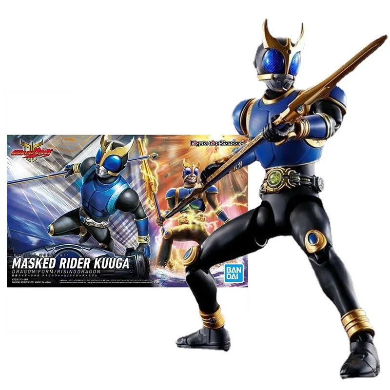 

Bandai Genuine Kamen Rider Anime Figure FRS Masked Rider Kuuga Dragon Form Risingdragon Anime Action Figure Toys for Children