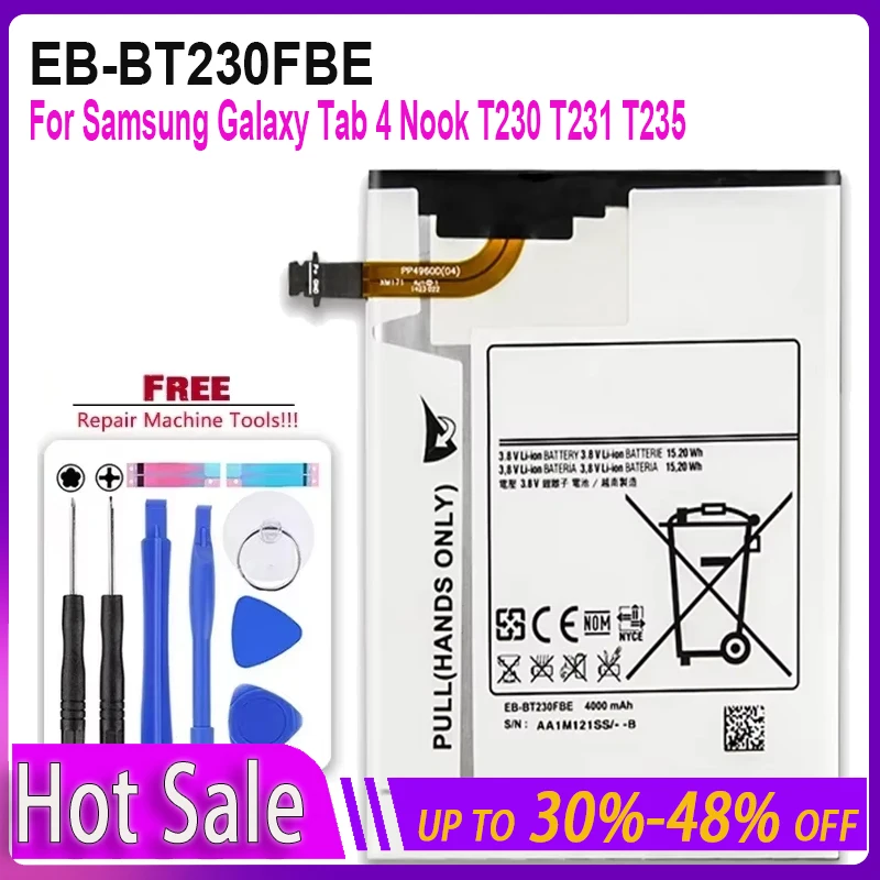 Tablet Battery EB-BT230FBE for Samsung Galaxy Tab 4 Tab4 7.0 7.0