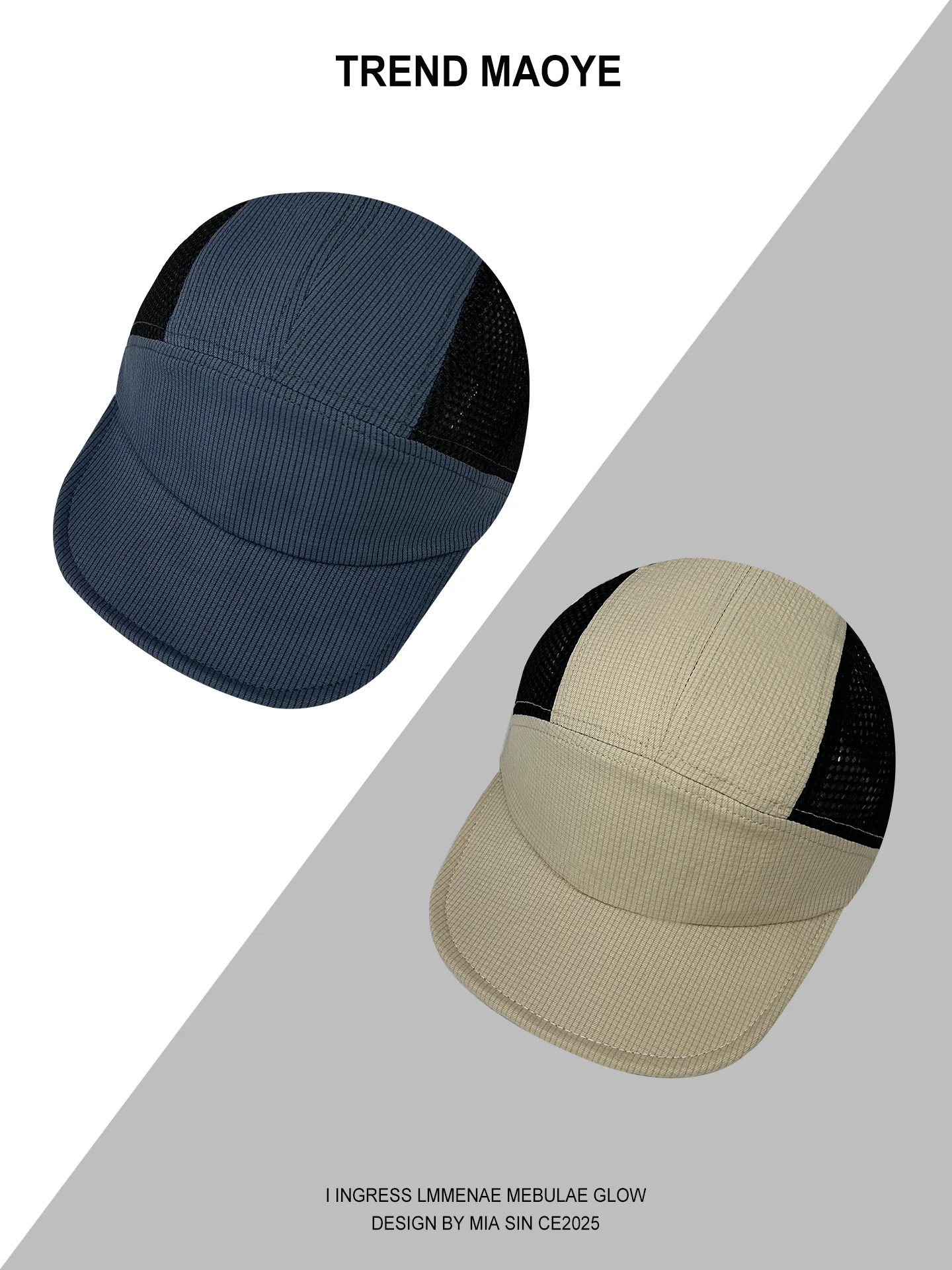 

Summer outdoor sports cap men and women short brim hip hop street skateboard cap big head circumference cap