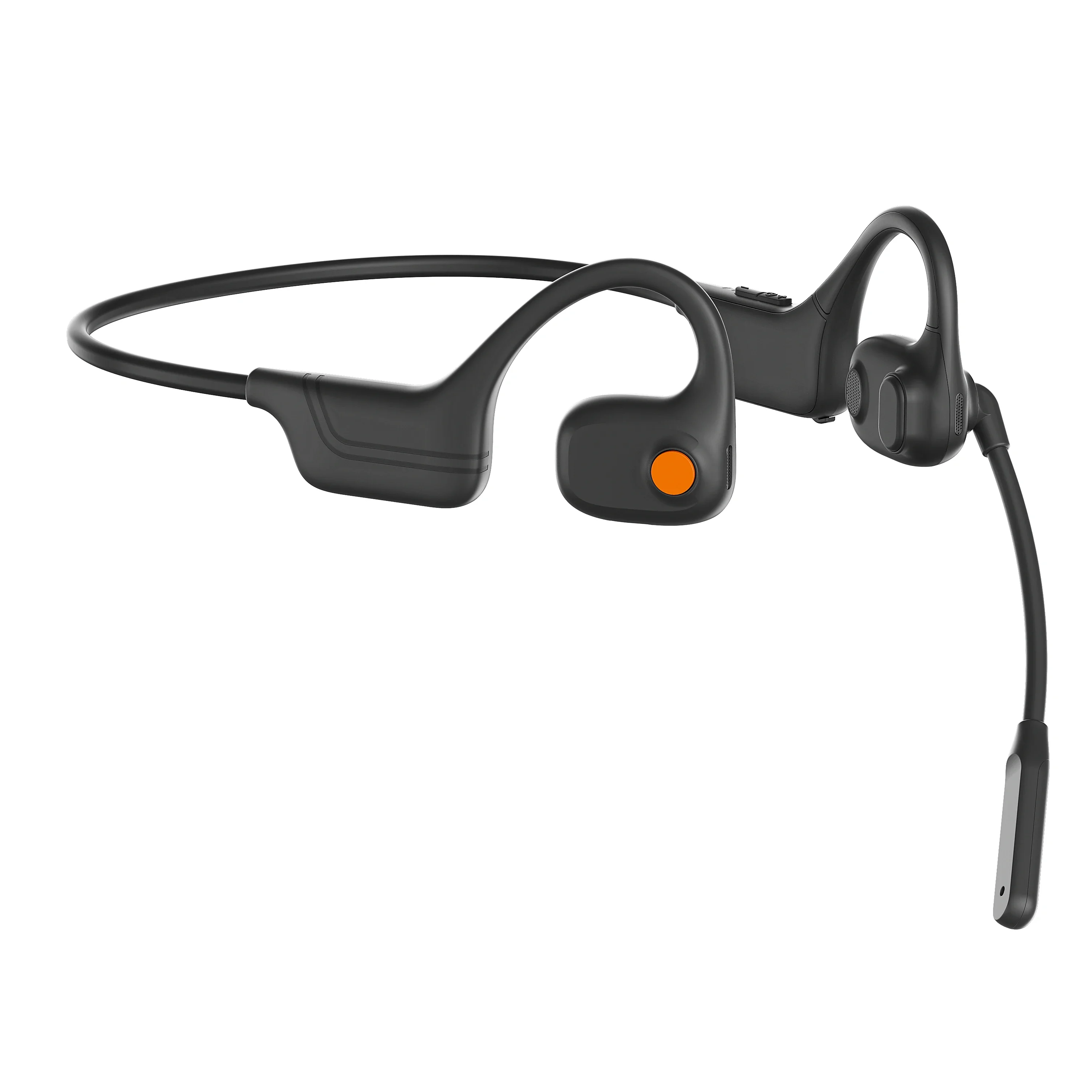 DG09 Bone Conduction Headphone Wireless Bluetooth 5.3 Headset Outdoor Sport Earphones IPX5 Waterproof Hands-free with Microphone