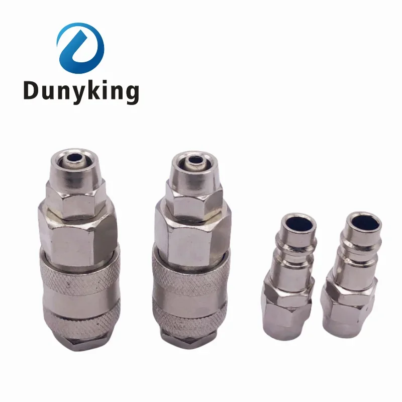 Pneumatic Fitting For Air Compressor European Standard EU Euro Type Air Line Quick Coupling Connector Coupler Adapter SP PP