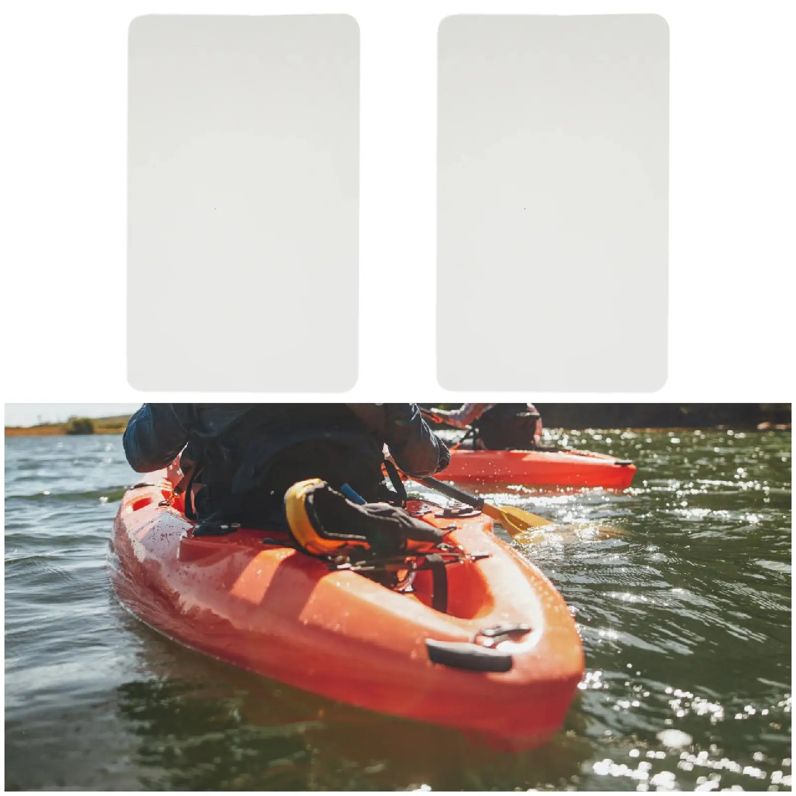 

Durable PVC Repair Patch Waterproof Multifunctional Kit for Inflatable Boat Raft Kayak Canoe Puncture Repair