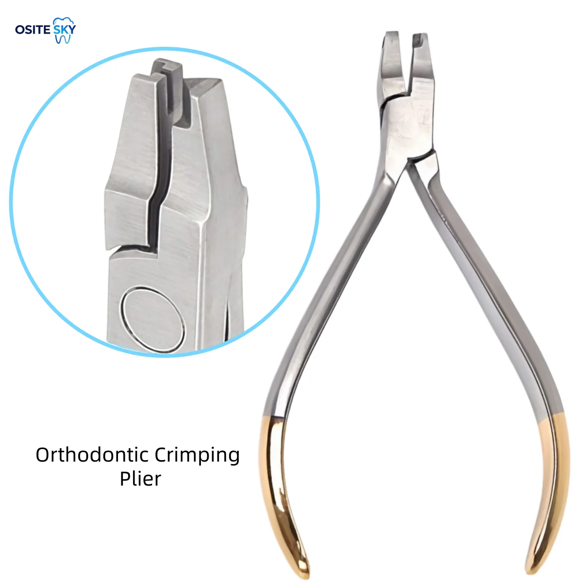 

Dental Free Hook Clamp Forceps Orthodontic Stainless Steel Crimping Plier Crimpable Hook Placement Pliers Dentist Instrument