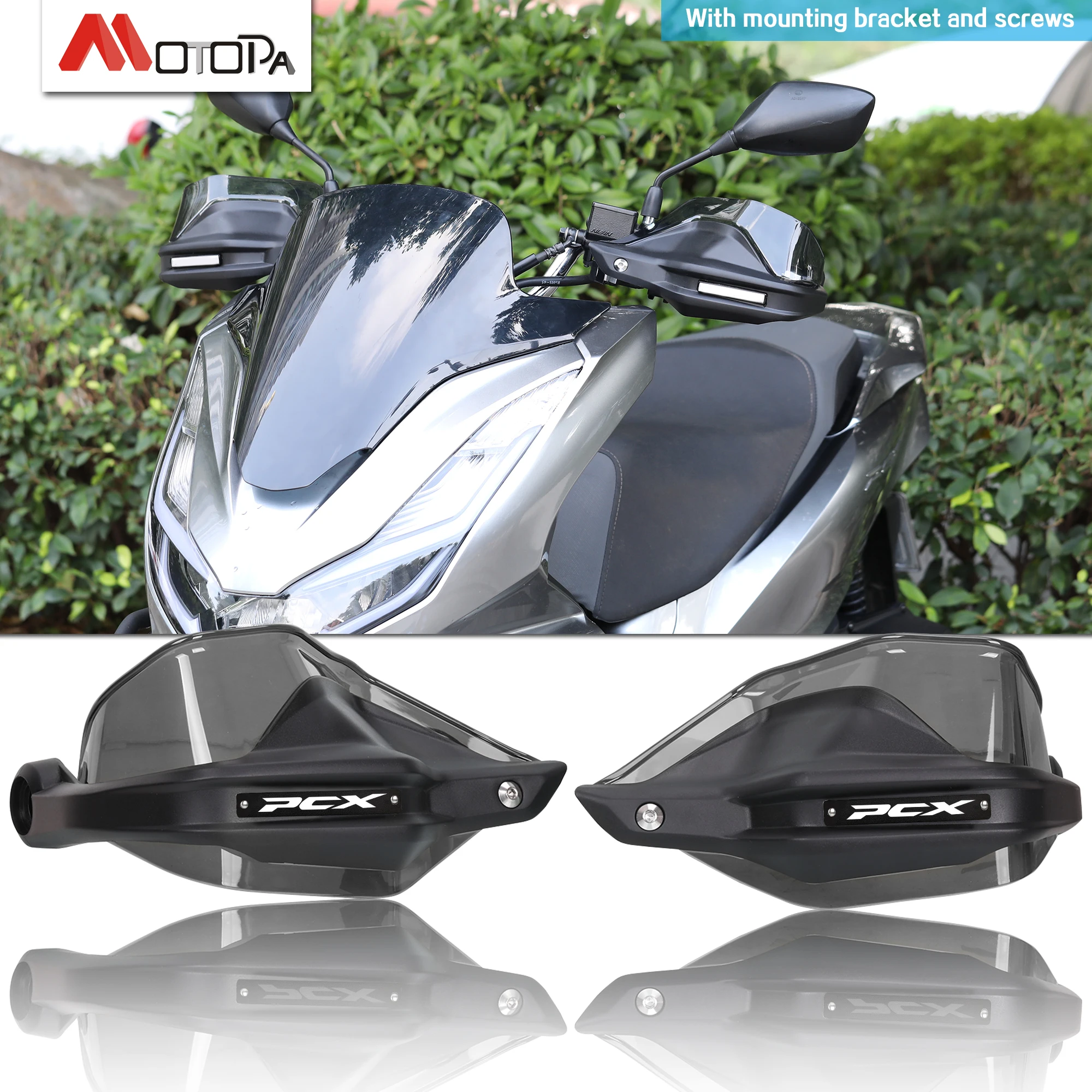 

НОВИНКА с логотипом PCX, поручни для мотоцикла, защита для рук, защита для HONDA PCX 160 PCX 160 ﻿