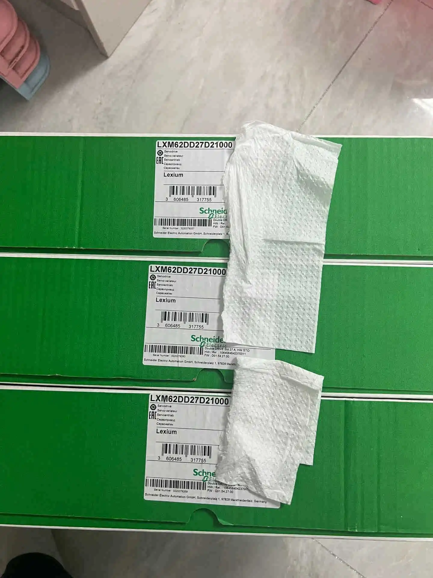 Novo servo drive LXM62DD27D21000 para Schneider