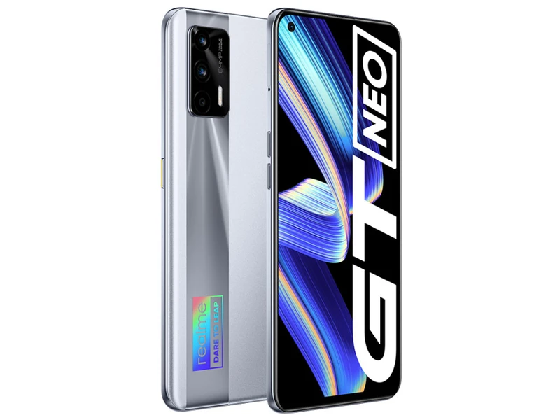 New Global Rom Original Realme GT Neo 5G 6.43''120Hz 8G 128GB Super AMOLED Dimensity 1200 65W Dart Charge 64MP NFC Mobile Phone