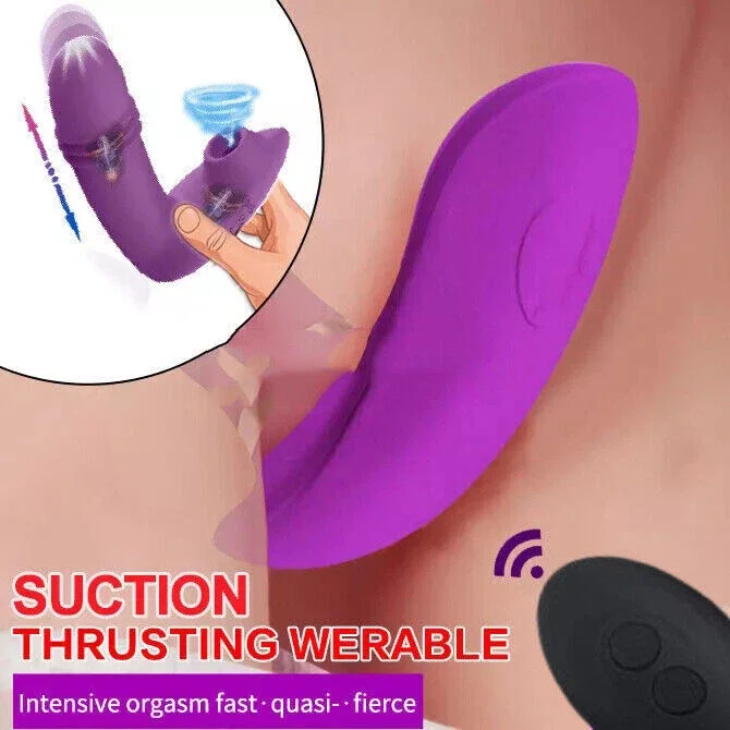 Wearable Intimate Massager for Female, Dual Area Stimulation Multi‑Mode Vibration Adult Personal Toy view 7