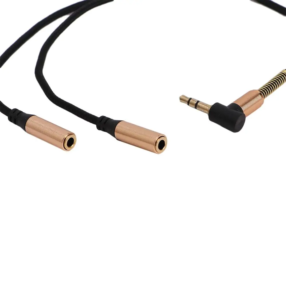 Jack Splitter Audio Connector 3.5mm Male to Female Audio Extension Cables Audio Cable Y Splitter Cable Headphone Adapter