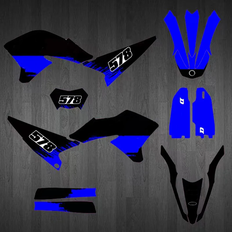 

Decal kit stickers FOR YAMAHA XTZ125 2012 2013 2014 2015 2016 2017 2018 2019 2020 Motorcycle sticker accessories XTZ 125