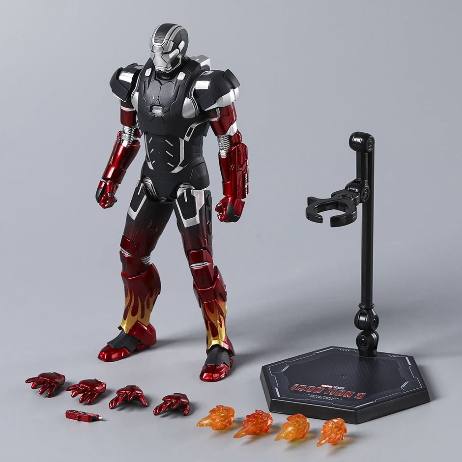 ZD Toys Iron Man 3 MK 22 24 35 41 47 PVC Action Figure Collectible