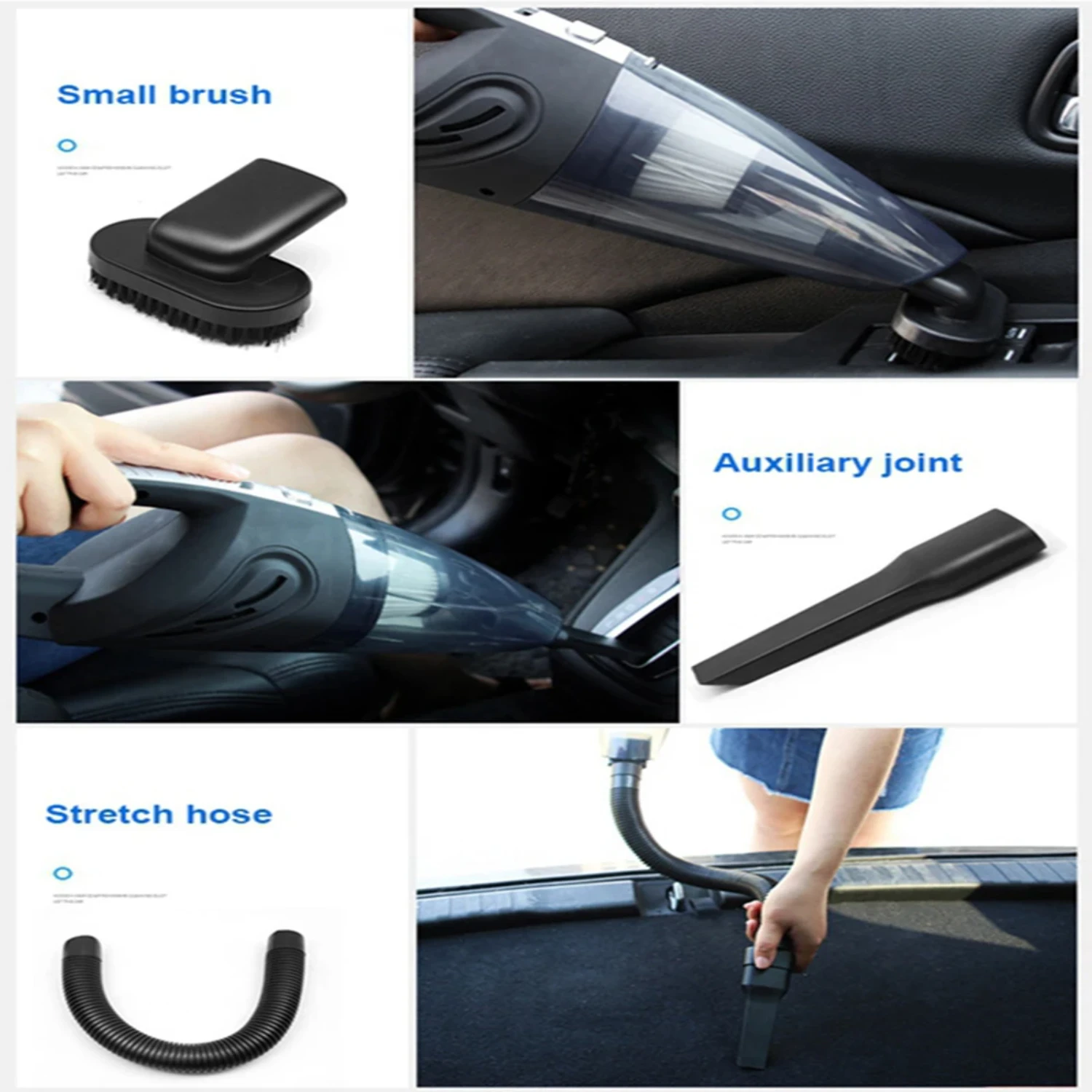 Wireless Vacuum Cleaner Powerful Cyclone Suction Rechargeable Handheld Vacuum Cleaner Quick Charge  Car  Pet Hair