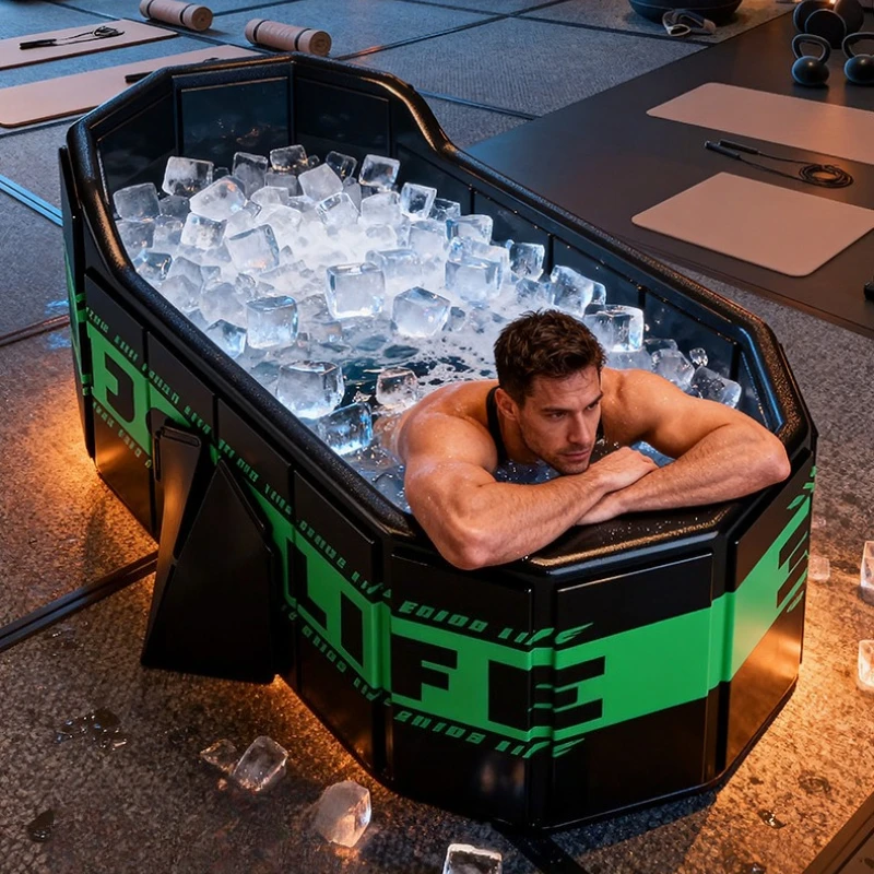 

Workout Relaxation Banheira Bebe Baignoire Banheira Portable Ice Bath Tub Foldable Adult Cold Therapy Recovery Soak Bathtub Spa