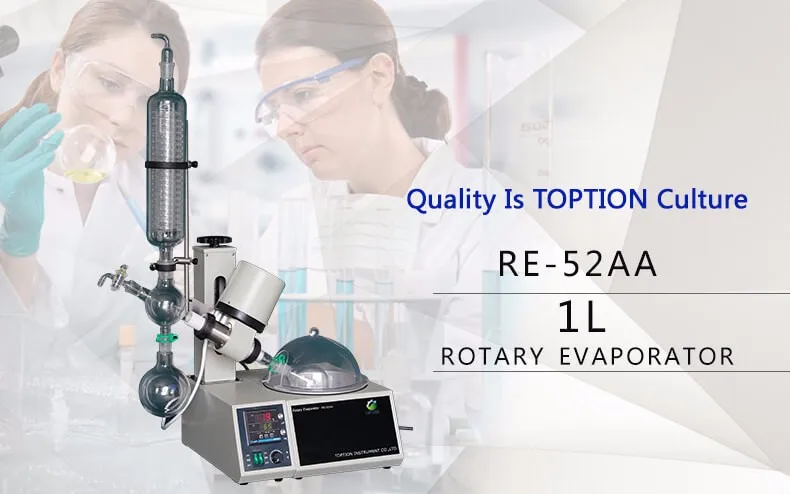 Penggunaan ganda alat distilasi lab Evaporator putar vakum alat distilasi crystalzer rotasi otomatis evaporator (rotovap)