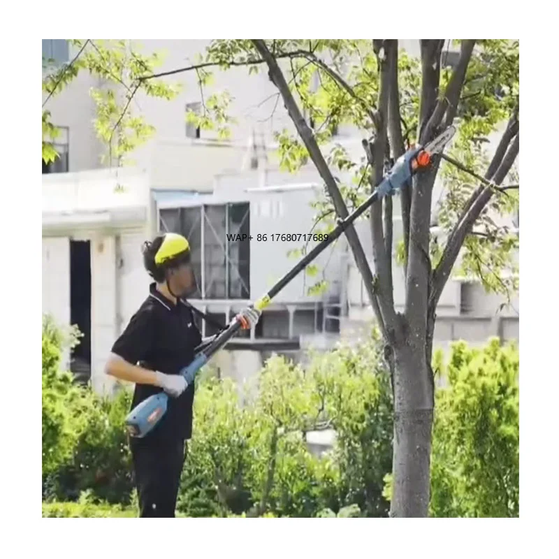 Lingzhifengrui YT411 Durable 40V 10 Guide Bar Industrial Electric Pruning Garden Tools Forestry Logging Lithium Battery Chainsaw