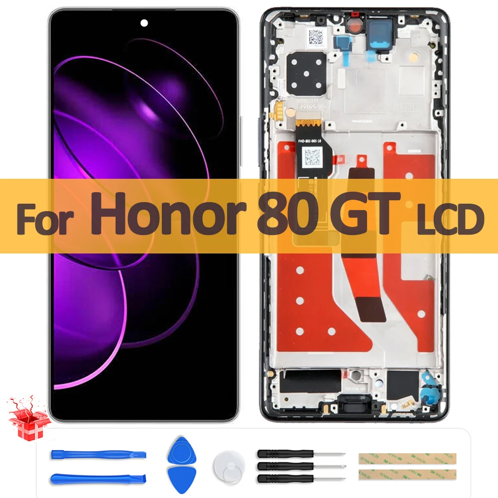 

6.67" Original AMOLED For Huawei Honor 80 GT AGT-AN00 LCD Display Touch Screen Digitizer Assembly For Honor80 GT Repair Parts