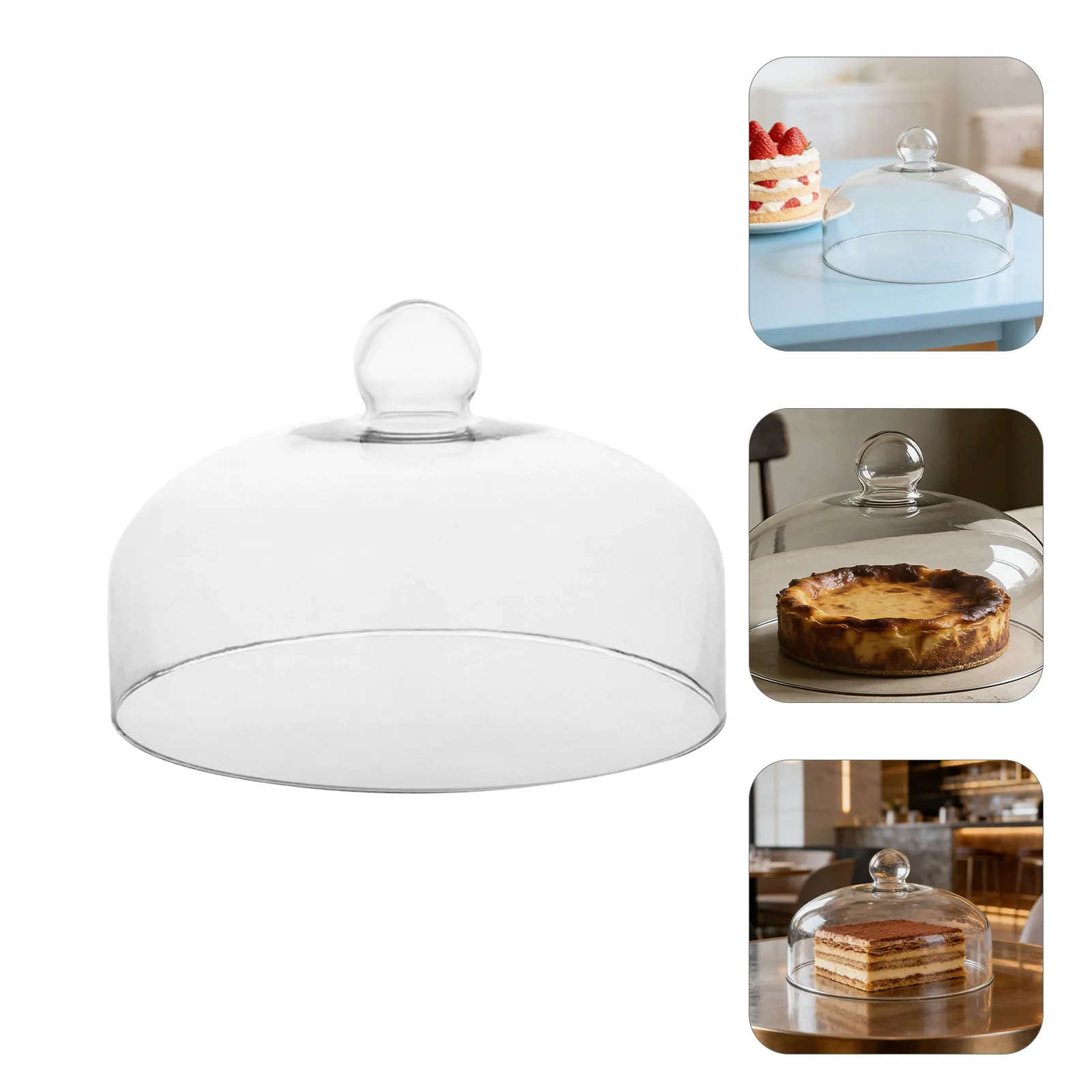 1pcs-premium-glass-cake-cover-transparent-food-protective-cover-for-cupcake-dessert-display-stable-non-slip-table-top-use
