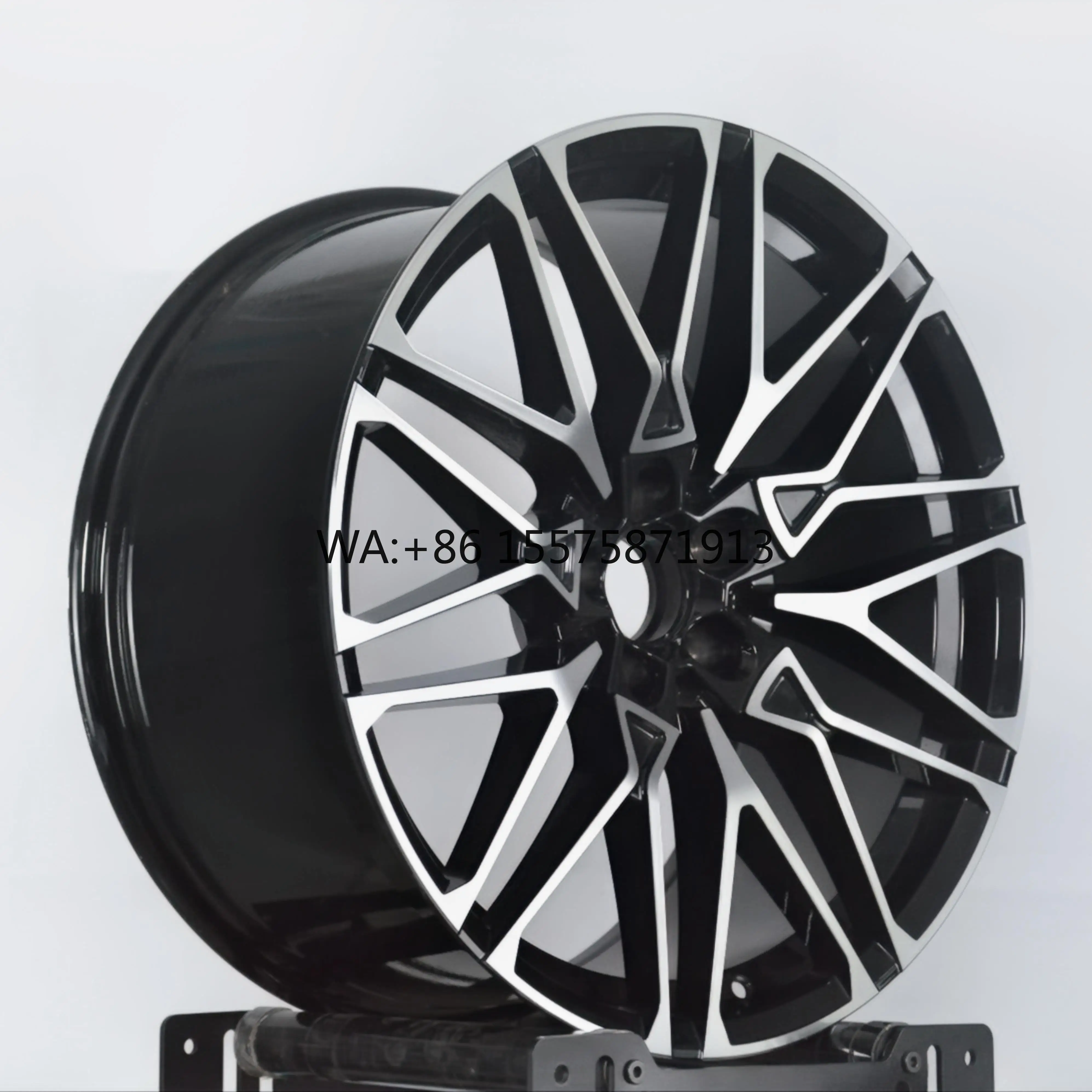 

For Direct Price Forged Multi-spoke Rims 20 21 22 23 24 25 Black Silver Machined Face Fits Audi Luxury Performance Car