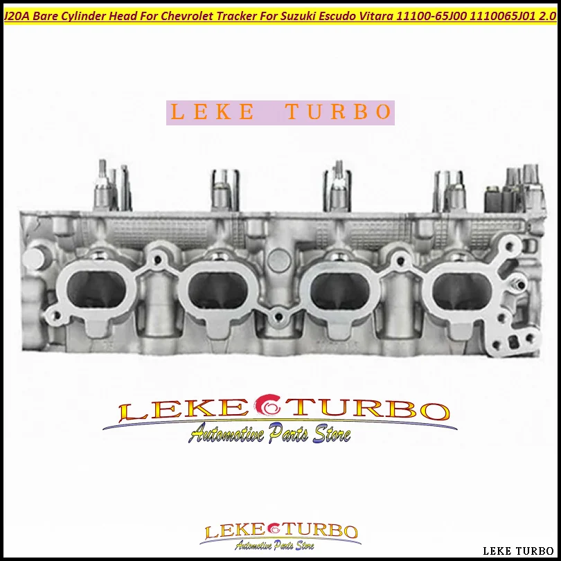 

Головка блока цилиндров J20A для Chevrolet Tracker, Suzuki Escudo, Vitara 11100-65J00, 11100-65J01, 2.0L, 1995cc, L4, DOHC, 1110065J00