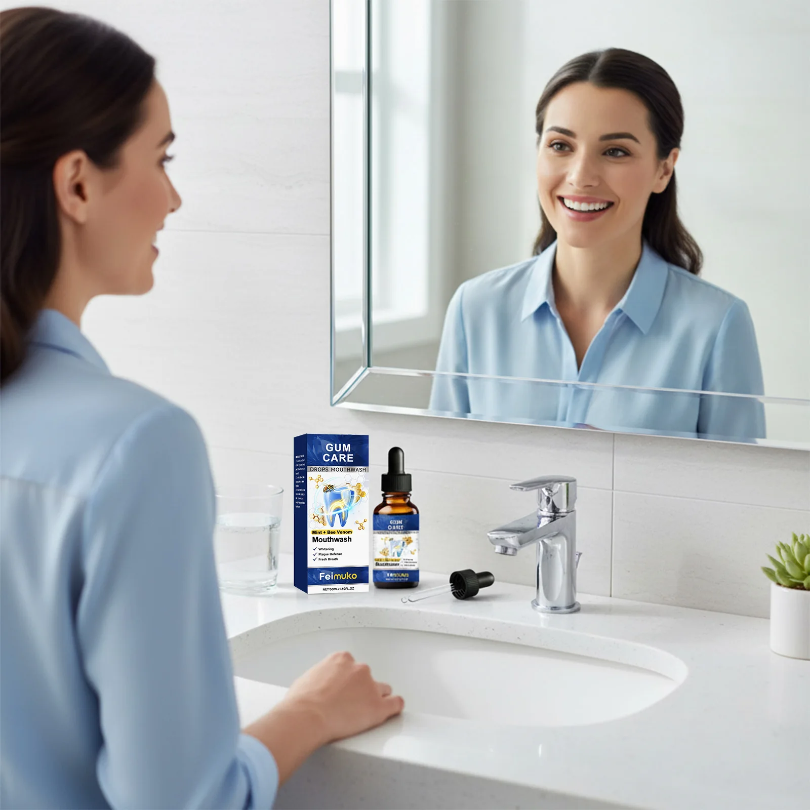 Bee Venom Dental Care Mouthwash - Gentle Daily Cleaning, Fresh Breath, Long-Lasting Scent, Soothing and Revitalizing