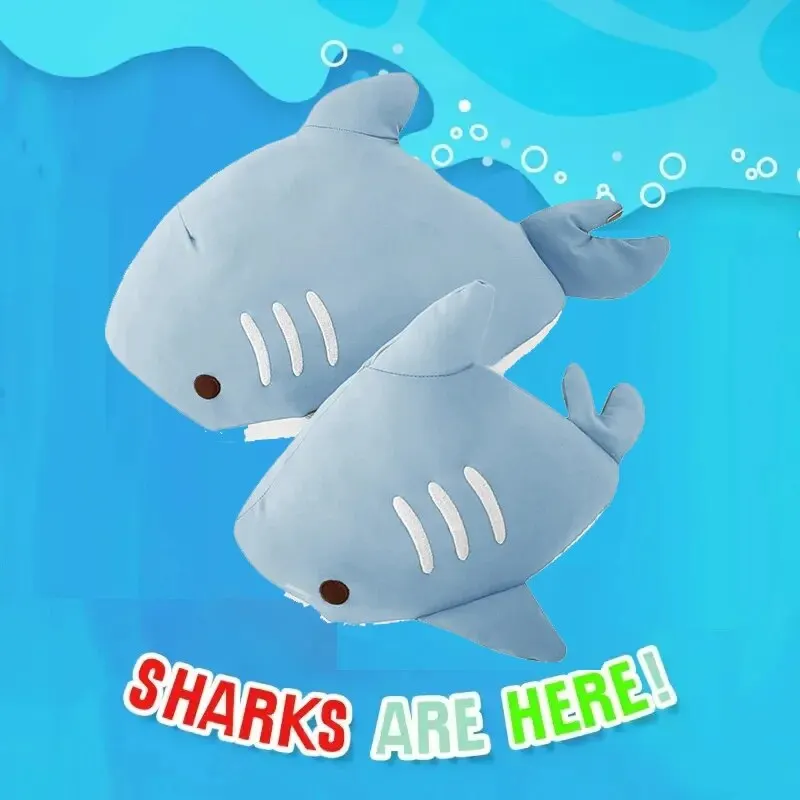 Cool Feeling Shark Doll Plush Toy Sleeping Pillow Shark Doll Birthday Gift Anniversary Gift Holiday Gift Christmas Halloween