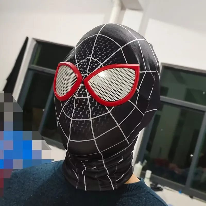 

Iron Spider Mask Movie Superhero Role Play Headdress Props Peter Parker Mask Dress Up Halloween Cosplay Adult Kids Gift