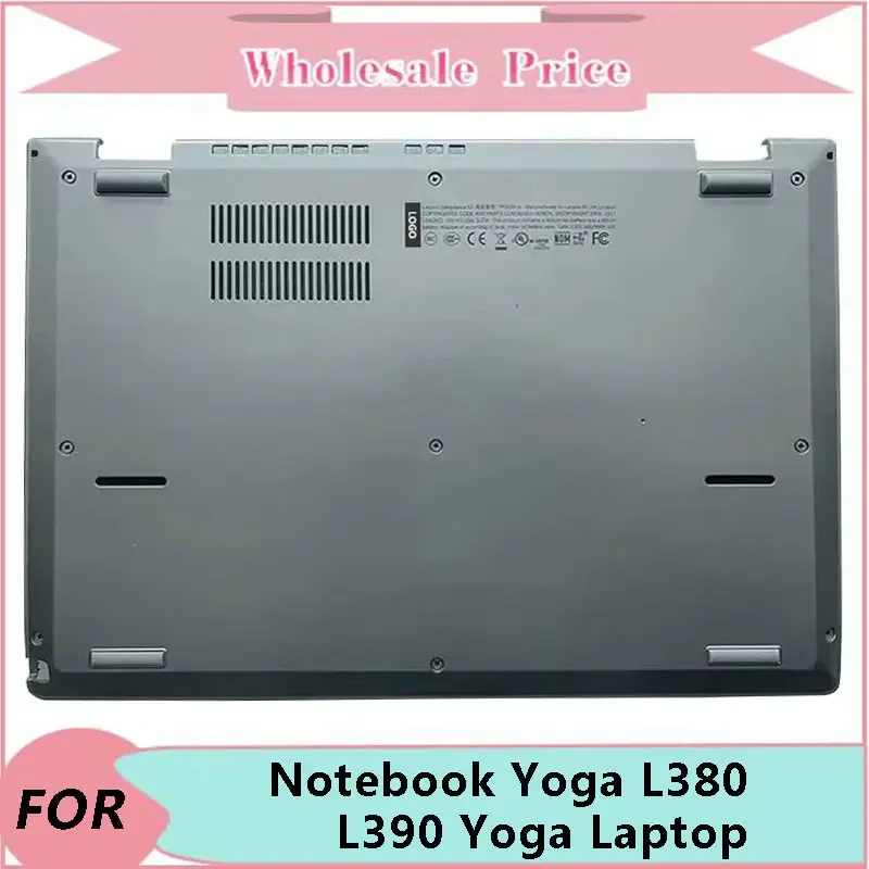 

New Laptop Original For Lenovo Notebook L380 Yoga L390 Yoga S2 Yoga Bottom Base Lower Cover Case Silver