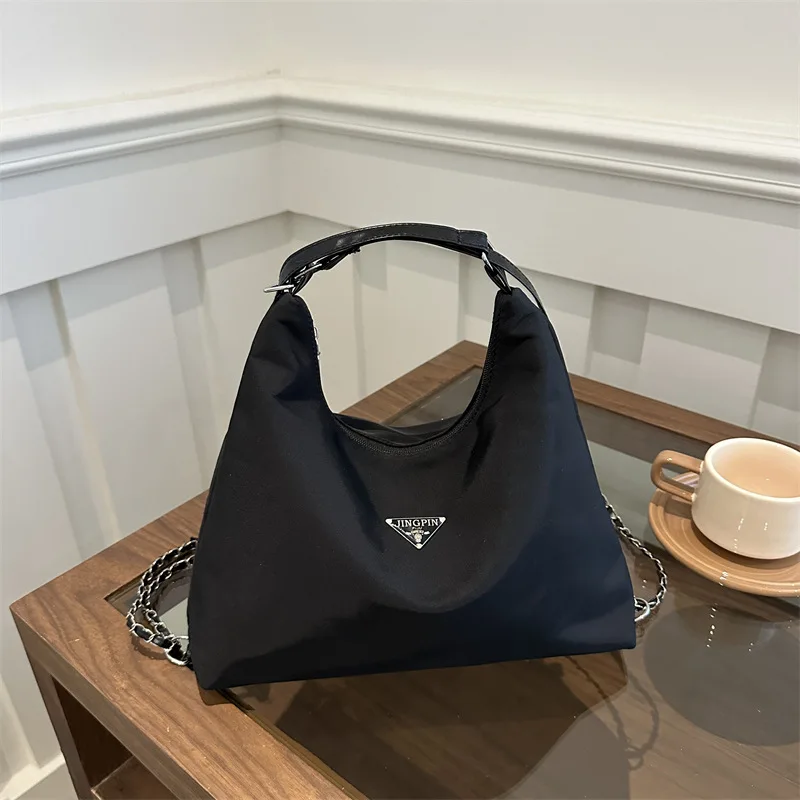 Trendy tote bag women's large-capacity chain commuter backpack multi-purpose casual shoulder bag