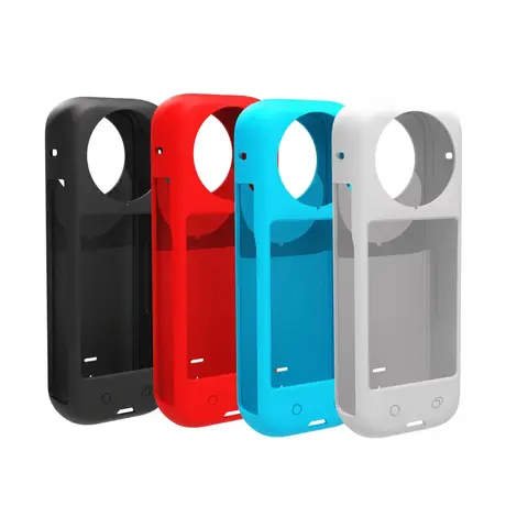 X4 Silicone Protective Case For Insta360 X4 Anti-Scratch Body Lens Protection Cover For Insta360 X4 video Camera Accessories