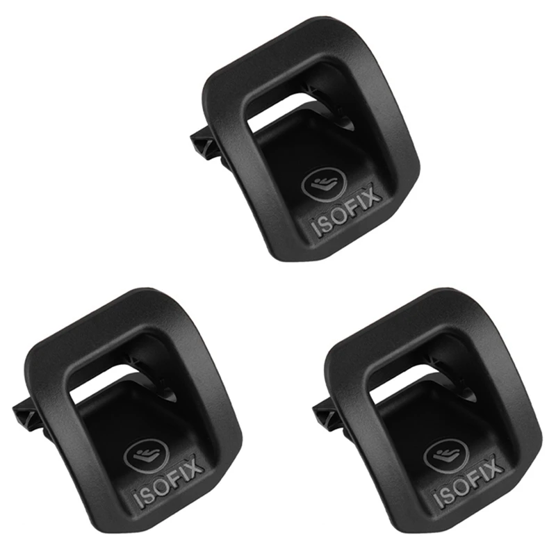 3X Car Seat ISOFIX Switch Cover Black For Mercedes Benz A CLA GLA Class W156 W177 W176 A1769230100