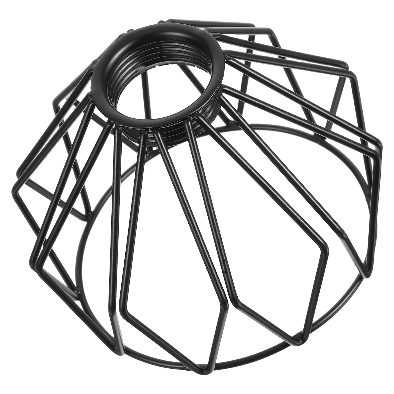 

Mini Iron Birdcage Pendant Lamp Shade Industrial Metal Cage Light Cover Vintage Lampshade for Living Room Bedroom