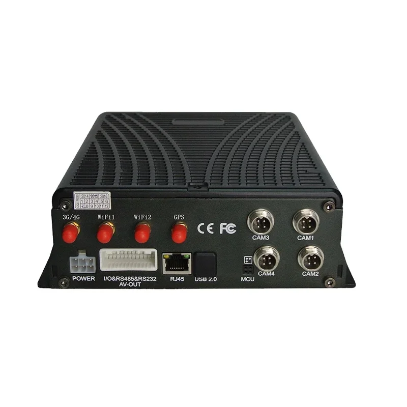 5CH 1080P 4G network surveillance camera system vehicle mobile dvr for bus