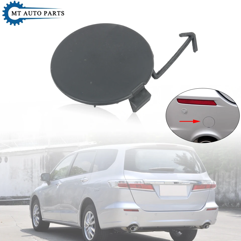 MTAP Rear Bumper Towing Hook Cover Cap Hauling Eye Lid For HONDA ODYSSEY RB3 2009 2010 2011 2012 2013 71504-SLE-000 Unpainted