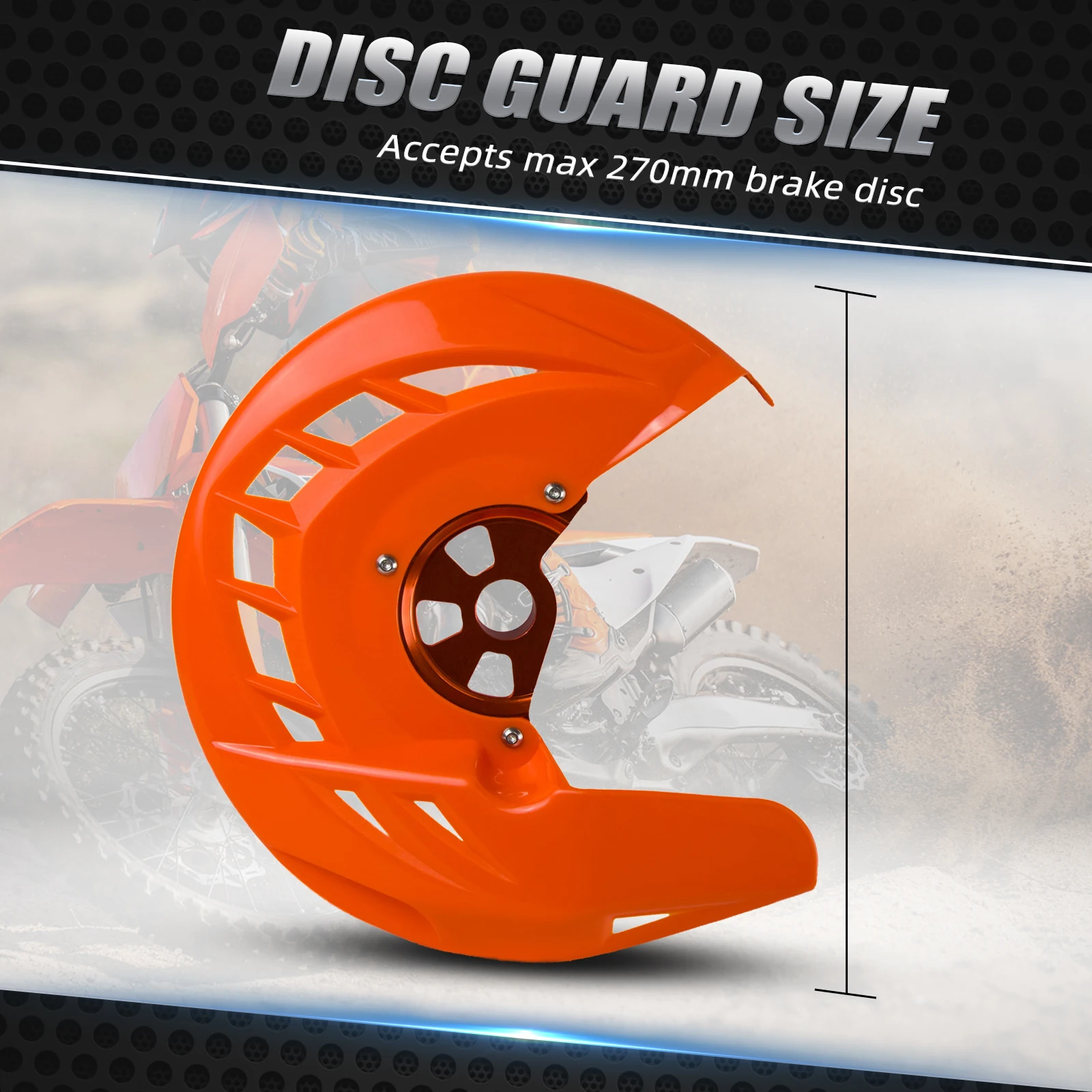 NICECNC Per KTM EXC 300 EXC 250 EXCF 350 2003-2015 SX 125 SXF 250 SXF 450 2003-2014 Protezione Disco Freno Anteriore Per Husqvarna TE 300